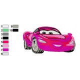 Holley Shiftwell Disney Cars Embroidery Design
